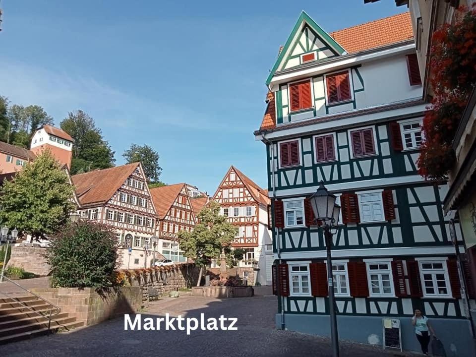 Ferienwohnungen Calwer Höfle Marktplatz - Firmen, Handwerker, Monteure willkommen Exterior foto